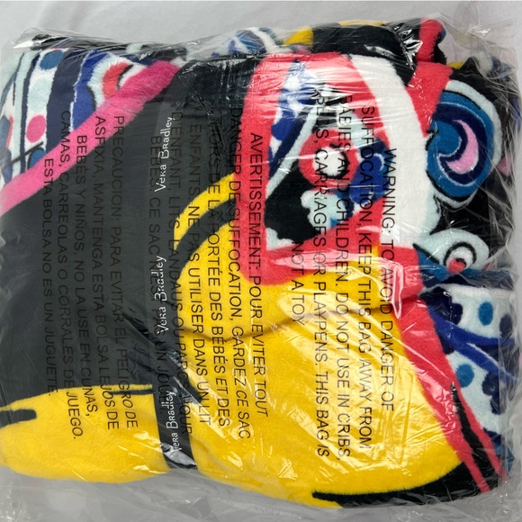 Vera Bradley Bedding Vera Bradley Disney Plush Throw Blanket 5x80